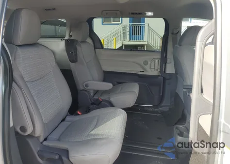 2021 Toyota Sienna Le из США, поврежденный, VIN 5TDKRKEC8MS070877